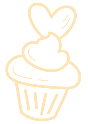 image of cake with heart