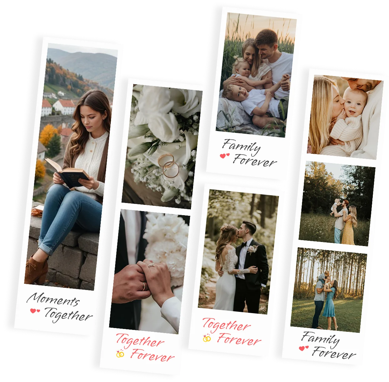 family photo collage